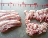 ズッキーニとお肉のトマト炒め作り方1写真
