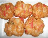 レンジでお好み焼き風！作り方1写真
