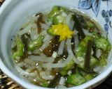 食感が楽しい☆もずく酢・もやしの前菜作り方5写真