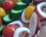 夏野菜とボイルイカの浅漬け作り方3写真