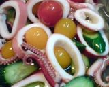 夏野菜とボイルイカの浅漬け作り方4写真