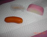 お弁当にちょこんと　カタツムリ♪作り方1写真
