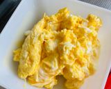 豆腐1丁、幸せに消えます。エビ玉塩あん作り方3写真