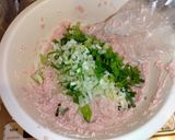 椎茸入りふわふわ豆腐豚つくね作り方3写真