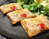 ホワイトデーに！ラブレター風カレー春巻き作り方6写真