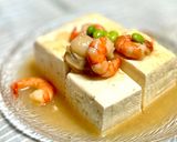 夏の惣菜・海鮮旨塩あんかけ豆腐作り方4写真