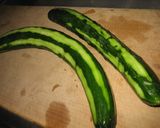 ㋻旨味☆キュウリと蒸し鶏の和え物作り方1写真