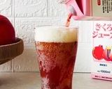 可愛いくすみピンク!ざくろ甘酒スムージー作り方4写真