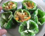 ピーマンの野菜詰め作り方7写真