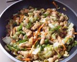 豚バラ肉とキャベツの味噌炒め作り方3写真