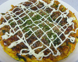 野菜とたまごのお好み焼き風！？作り方5写真