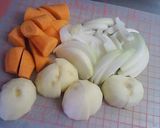 うまうま！ヘルシー！ほっくほくの肉じゃが作り方1写真
