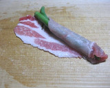 いんげんの豚肉巻き作り方2写真