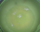 粉ゼラチン（ヨーグルトのメロンがけ）作り方1写真
