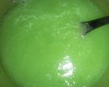 粉ゼラチン（ヨーグルトのメロンがけ）作り方9写真