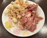 れんこんのカレー炊き込みごはん作り方1写真