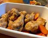手羽元と人参のうま煮♪作り方5写真