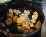 きゃべつと鶏の親子炒め作り方4写真