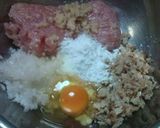 旨過ぎっ～☆。ｺﾘｺﾘつくね作り方2写真