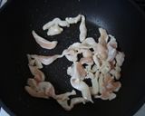 水菜と鶏のシンプル炒め作り方4写真