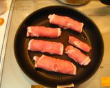 新生姜の甘酢漬けde豚肉巻き作り方4写真