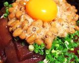 マグロの漬け丼《大葉にんにく醤油》作り方4写真