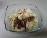 レンジでチン！キャベツとサバ缶煮作り方3写真