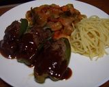 大ッきいピーマン見つけたら肉詰め！！作り方11写真