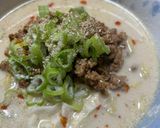 豆乳入り担々麺作り方5写真