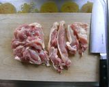 絶品☆照りマヨソースのチキンサラダ作り方3写真