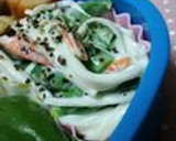 お弁当にかにかまのマヨ胡椒和え作り方7写真