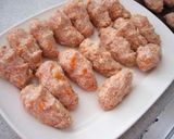 やさしい甘酢でパクパクピーマンの肉詰め作り方3写真