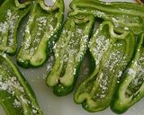 夏に美味しい♪青じそ入りピーマンの肉詰め作り方3写真
