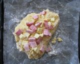 充実野菜で！ベーコンとチーズのスコーン作り方4写真