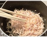 料理のための清酒で☆とりそぼろごはん作り方1写真