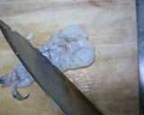 キャベツ半分使ったエビとの炒め物作り方5写真