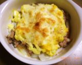 ちくわとツナと卵とチーズのハーモニー焼き作り方4写真