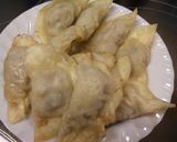 夏バテ解消♥超簡単めんつゆシソ揚げ餃子作り方8写真