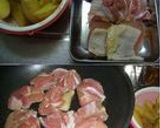じゃが芋と鶏もも★ハーブソルト焼き作り方1写真