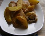 じゃが芋と鶏もも★ハーブソルト焼き作り方4写真