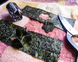 ニコニコ海苔の☆ お星様作り方1写真