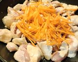 ターサイと鶏胸肉の中華炒め作り方5写真
