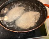 シンプルな茹で鶏作り方4写真