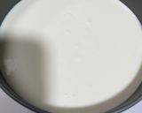 桃缶でバラのレアチーズケーキ作り方7写真