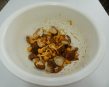さつまいもときのこの炊き込みご飯作り方4写真