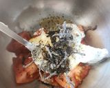 クリチ&水菜トマト塩昆布和え☆今夜の夕食作り方1写真