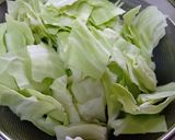 春キャベツと豚ひき肉のピリ辛味噌󠄀炒め作り方1写真