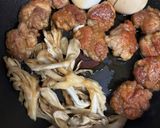簡単 豚こま肉と舞茸ポン酢煮込み作り方6写真