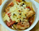 やわらか〜♡鶏肉となすとトマトのチーズ焼き作り方15写真