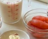 レンジ5分♪子供喜ぶランチ♪明太キムチパスタ作り方1写真